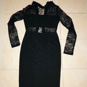Black lace dress - IRIS Los Angeles